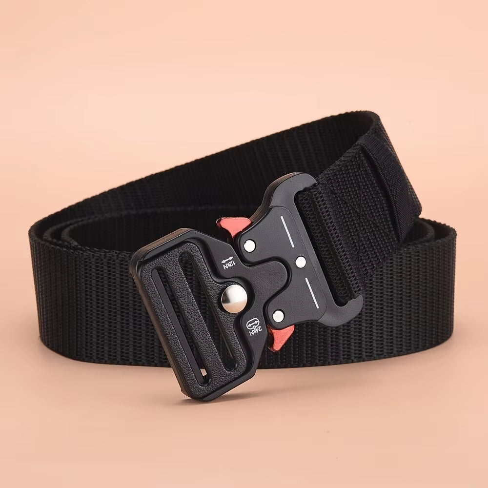 1Pc/2Pcs Versatile Men'S Tactical Belts-Durable, Adjustable Design-For Outdoor Sports Enthusiasts，Pair with Jeans，For Men Women