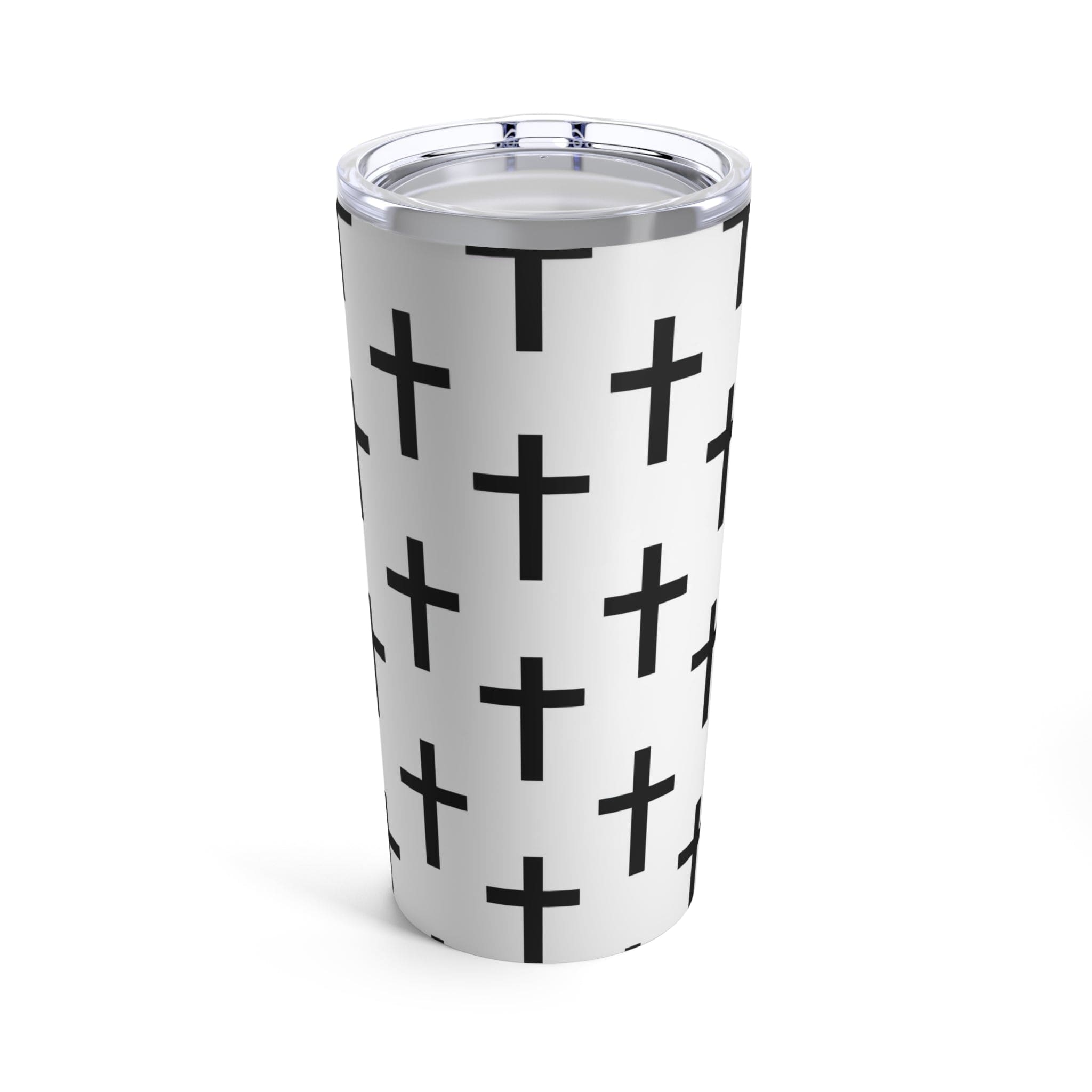 Insulated Tumbler 20oz Seamless Cross Pattern-0
