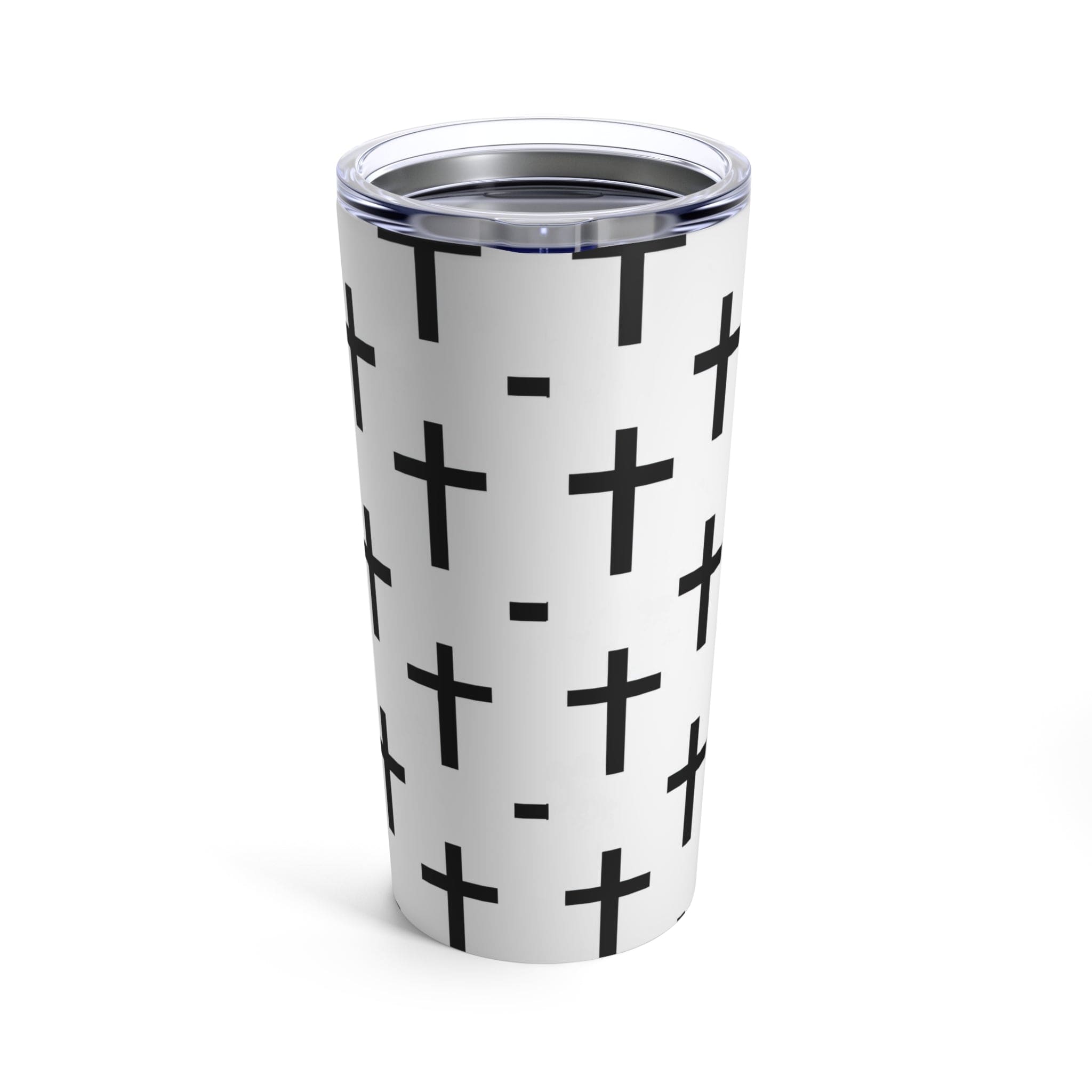 Insulated Tumbler 20oz Seamless Cross Pattern-1